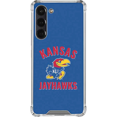 University of Kansas Jayhawks Mascot Galaxy S24 FE Clear Case